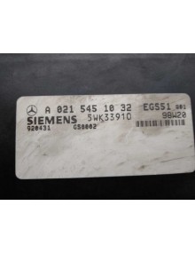 Recambio de centralita cambio automatico para mercedes-benz clase e (w210) berlina diesel 220 diesel (210.004) referencia OEM IA 2