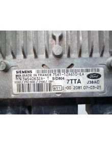 Recambio de centralita motor uce para ford fiesta (cbk) ambiente referencia OEM IAM 7S6112A650EA  