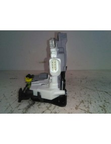 Recambio de cerradura puerta trasera derecha para seat leon (1p1) referencia OEM IAM 1P0839016 NUEVO 7 PINS FICHA BLANCA 2