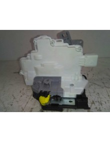 Recambio de cerradura puerta trasera derecha para seat leon (1p1) referencia OEM IAM 1P0839016 NUEVO 7 PINS FICHA BLANCA