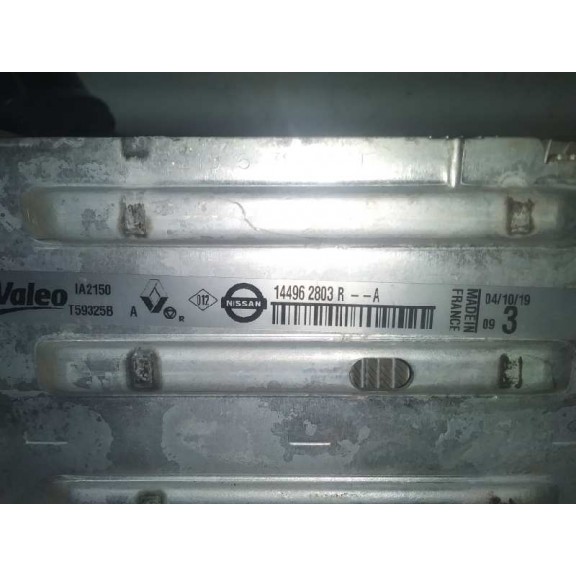 Recambio de intercooler para renault megane iv berlina 5p 1.3 tce referencia OEM IAM 144962803R  
