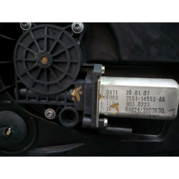 Recambio de elevalunas delantero derecho para ford fiesta (cbk) ambiente referencia OEM IAM 2S51B045H16A 2S5114553AA 2 PINS
