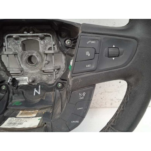 Recambio de volante para peugeot 508 2.0 16v hdi fap referencia OEM IAM 96780476ZE  CON MANDOS