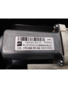 Recambio de elevalunas delantero izquierdo para seat leon (1p1) stylance / style referencia OEM IAM 1P0837401S 1P0837401N  2