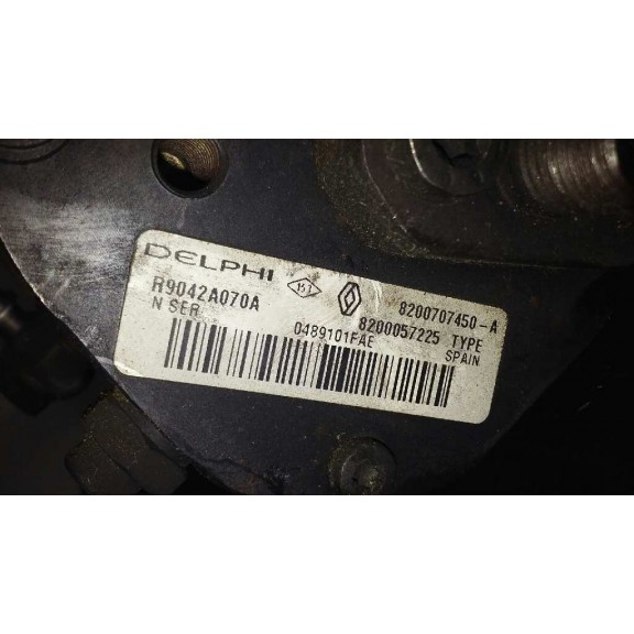 Recambio de bomba inyeccion para dacia sandero stepway referencia OEM IAM 8200707450 <CASCO> 