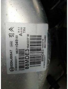 Recambio de servofreno para citroën berlingo furgón contrlol m referencia OEM IAM 9821104980   2