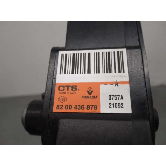 Recambio de potenciometro pedal para renault kangoo furgón compact professional referencia OEM IAM 8200436878 6 PINES 