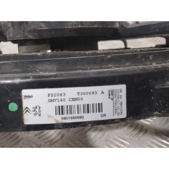 Recambio de electroventilador para peugeot 208 active referencia OEM IAM 9801666680  