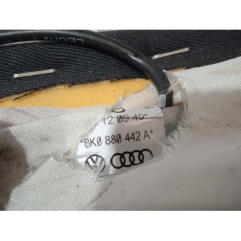Recambio de airbag lateral trasero derecho para audi a5 sportback (8t) 2.7 tdi referencia OEM IAM 8K0880442A  