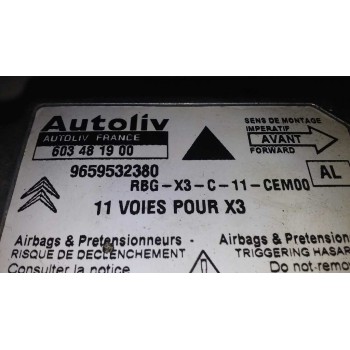 Recambio de centralita airbag para citroën c5 berlina exclusive referencia OEM IAM 9659532380 9659532380 