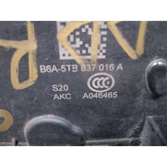 Recambio de cerradura puerta delantera derecha para skoda superb (3v3) ambition referencia OEM IAM B6A5TB837016A 7 PINES 