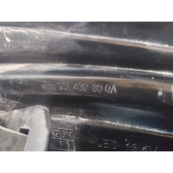 Recambio de piloto trasero izquierdo para peugeot 208 active referencia OEM IAM 9810343080 2ºSERIE 