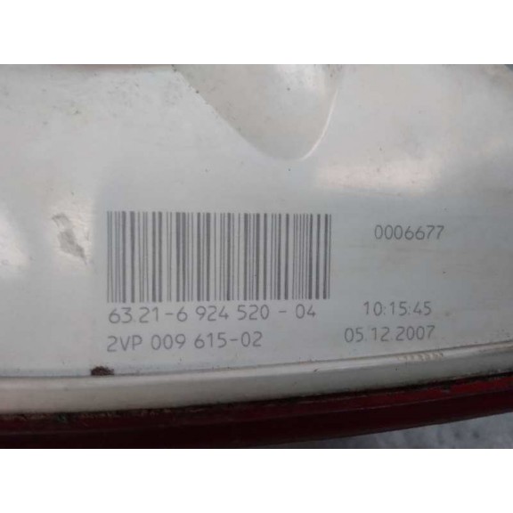 Recambio de piloto trasero derecho para bmw serie 1 coupe (e82) 120d referencia OEM IAM 63216924520  