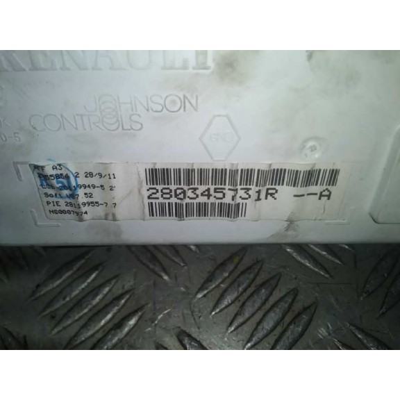 Recambio de cuadro instrumentos para renault twingo dynamique referencia OEM IAM 8201178277  