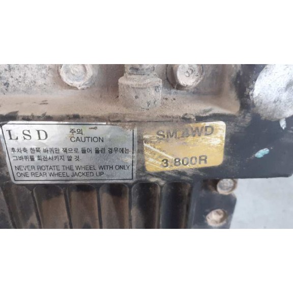 Recambio de diferencial trasero para hyundai santa fe (sm) 2.0 gls crdi 4x4 referencia OEM IAM SM4WD  