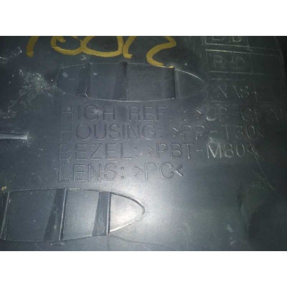 Recambio de faro derecho para ssangyong rexton 2.7 turbodiesel cat referencia OEM IAM UPGF20  