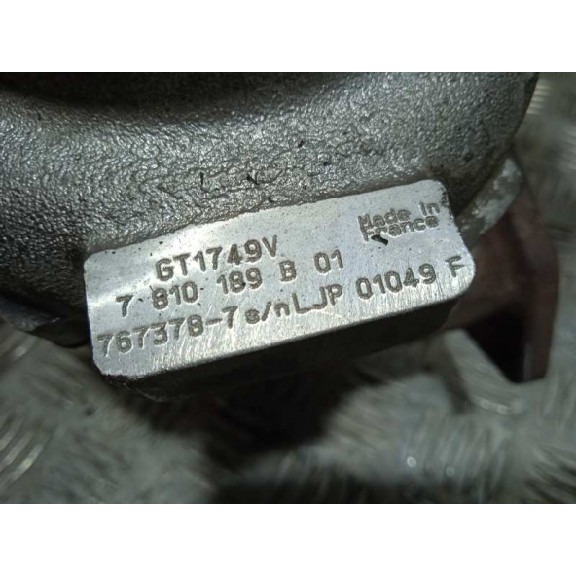 Recambio de turbocompresor para bmw serie 1 berlina (e81/e87) 118d referencia OEM IAM 7810189B 7673787 GT1749V