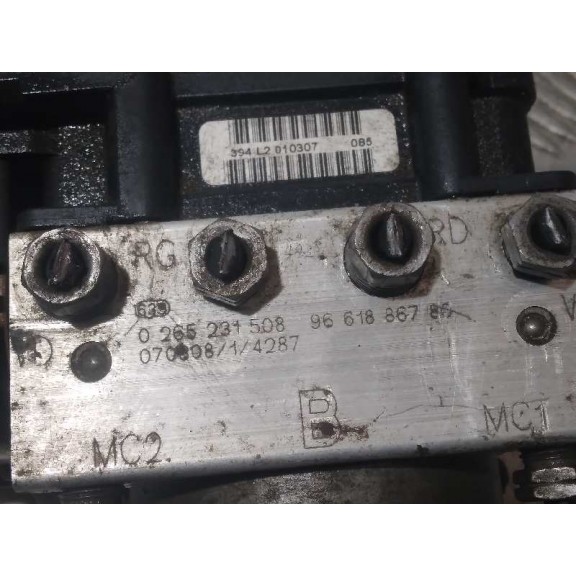 Recambio de abs para citroën c4 berlina collection referencia OEM IAM 9661886780 0265231508 