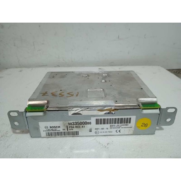 Recambio de sistema audio / radio cd para opel corsa f 1.2 referencia OEM IAM 9833500080  