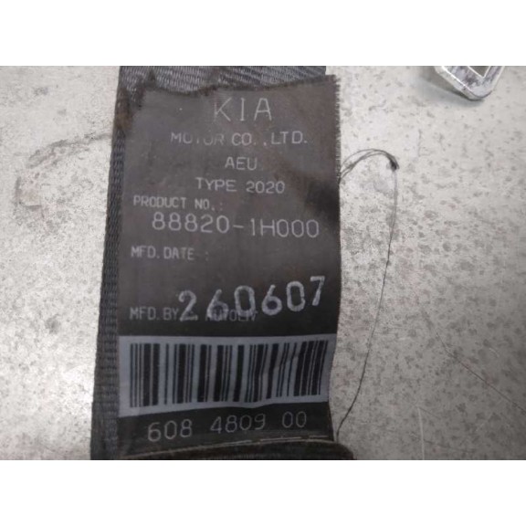 Recambio de pretensor airbag derecho para kia cee´d emotion referencia OEM IAM 607867700A 888201H000 