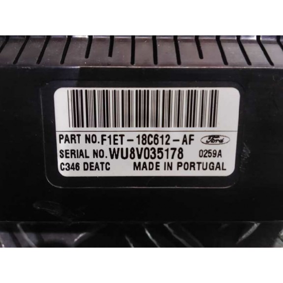 Recambio de mando climatizador para ford focus lim. 1.0 ecoboost cat referencia OEM IAM 1FET18C612AF  