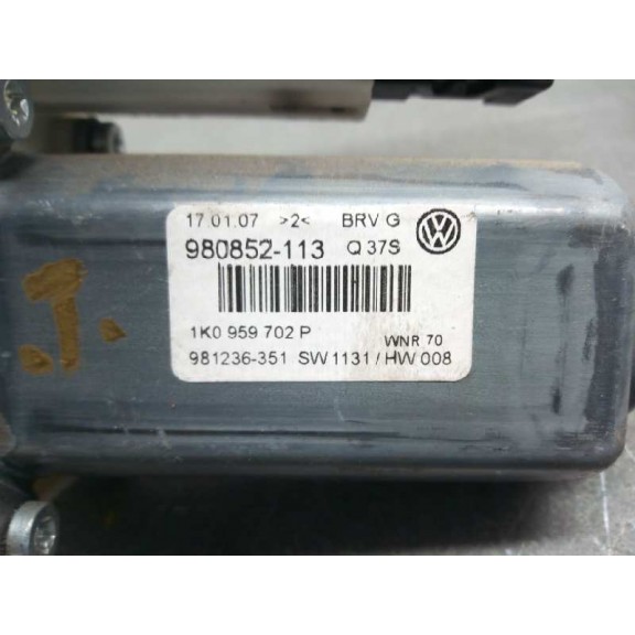 Recambio de motor elevalunas delantero derecho para volkswagen passat berlina (3c2) highline referencia OEM IAM 1K0959702P 1K095