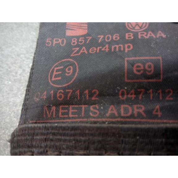 Recambio de pretensor airbag derecho para seat altea xl (5p5) stylance / style referencia OEM IAM 5P0857706BRAA  