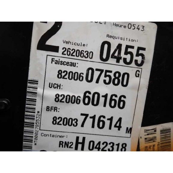 Recambio de centralita bsi para renault laguna ii (bg0) 1.9 dci diesel fap referencia OEM IAM 8200607580  