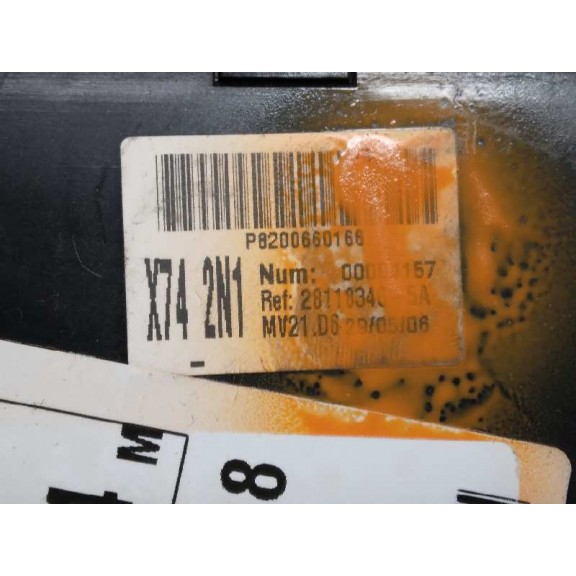 Recambio de centralita bsi para renault laguna ii (bg0) 1.9 dci diesel fap referencia OEM IAM 8200607580  