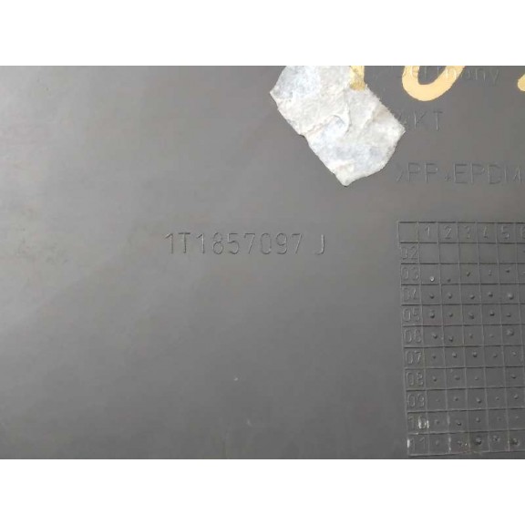 Recambio de guantera para volkswagen touran (1t3) highline referencia OEM IAM 1T1857097J  