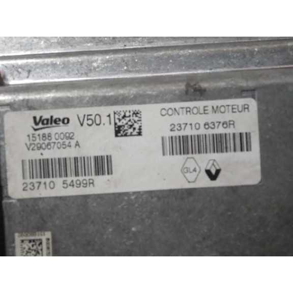 Recambio de centralita motor uce para dacia sandero stepway referencia OEM IAM 237106376R 237105499R 