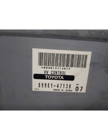 Recambio de centralita motor uce para toyota prius (nhw20) basis referencia OEM IAM 8998147130   2