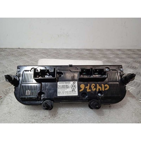 Recambio de mando climatizador para volkswagen golf vii lim. advance bluemotion tech. referencia OEM IAM 5G0907044CE  