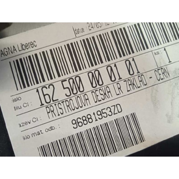 Recambio de guantera para citroën c3 picasso collection referencia OEM IAM 96881953ZD  