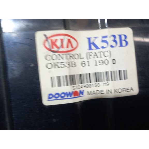 Recambio de mando climatizador para kia carnival ii 2.9 crdi cat referencia OEM IAM 0K53B61190D  