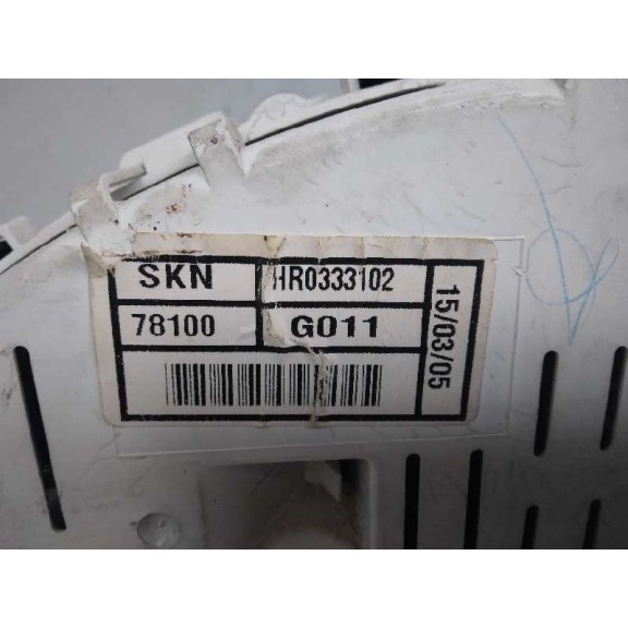 Recambio de cuadro instrumentos para honda cr-v (rd8) 2.2 ctdi referencia OEM IAM HR0333102 78100G011 