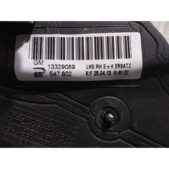 Recambio de retrovisor derecho para opel insignia berlina 2.0 cdti cat referencia OEM IAM 13329089  