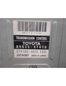 Recambio de centralita cambio automatico para toyota prius (nhw20) basis referencia OEM IAM 8953547010 0791001612  2