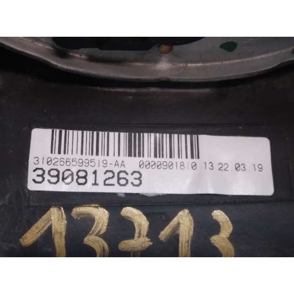 Recambio de volante para opel mokka x 120 aniversario start/stop referencia OEM IAM 39081263 DESGASTADO 