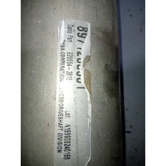 Recambio de transmision central para opel frontera b basis referencia OEM IAM   