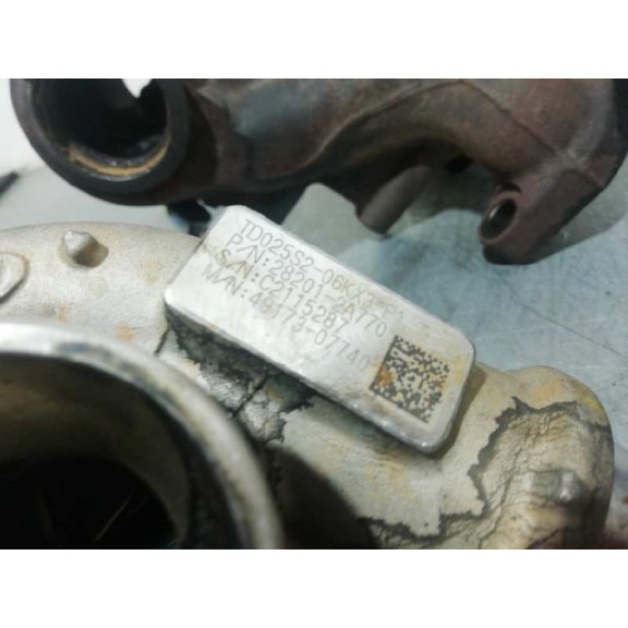 Recambio de turbocompresor para hyundai i30 (gd) 1.4 crdi cat referencia OEM IAM 4917307740  282012A770