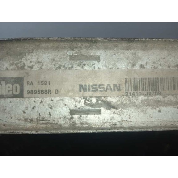 Recambio de radiador agua para nissan qashqai (j10) acenta 4x4 referencia OEM IAM 21410JD70B 989568R 
