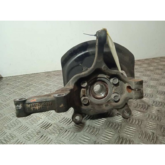 Recambio de mangueta delantera derecha para nissan qashqai (j10) acenta 4x4 referencia OEM IAM 40014JD040  