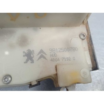Recambio de cerradura puerta delantera derecha para peugeot 208 active referencia OEM IAM 9812500780 406471920 5 PINS