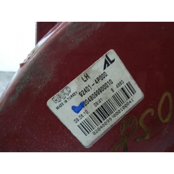 Recambio de piloto trasero izquierdo para hyundai i20 comfort referencia OEM IAM 924014P000  