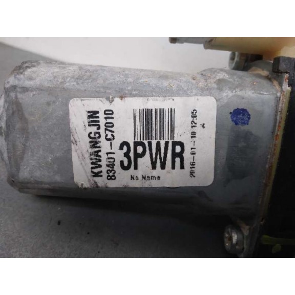 Recambio de elevalunas trasero izquierdo para hyundai i20 trend blue referencia OEM IAM 82450C7000 2 CABLES 83401C7010