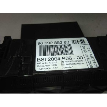 Recambio de centralita bsi para citroën c3 1.1 furio referencia OEM IAM 9659285380  