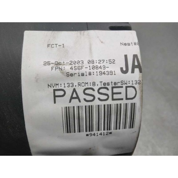 Recambio de cuadro instrumentos para ford fiesta (cbk) ambiente referencia OEM IAM 4S6F10849JA  