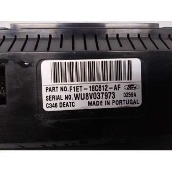 Recambio de mando climatizador para ford focus lim. trend + referencia OEM IAM F1ET18C612AF  