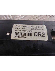 Recambio de mando calefaccion / aire acondicionado para opel astra gtc ´´111 years´´ referencia OEM IAM 13250616   2